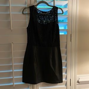 Women’s Black Dress with lace detail